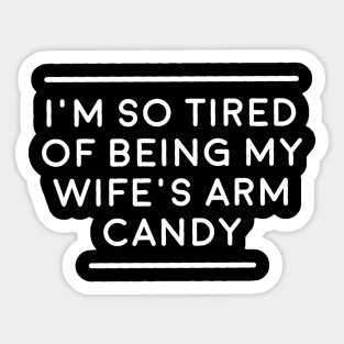 i am s tired Sticker